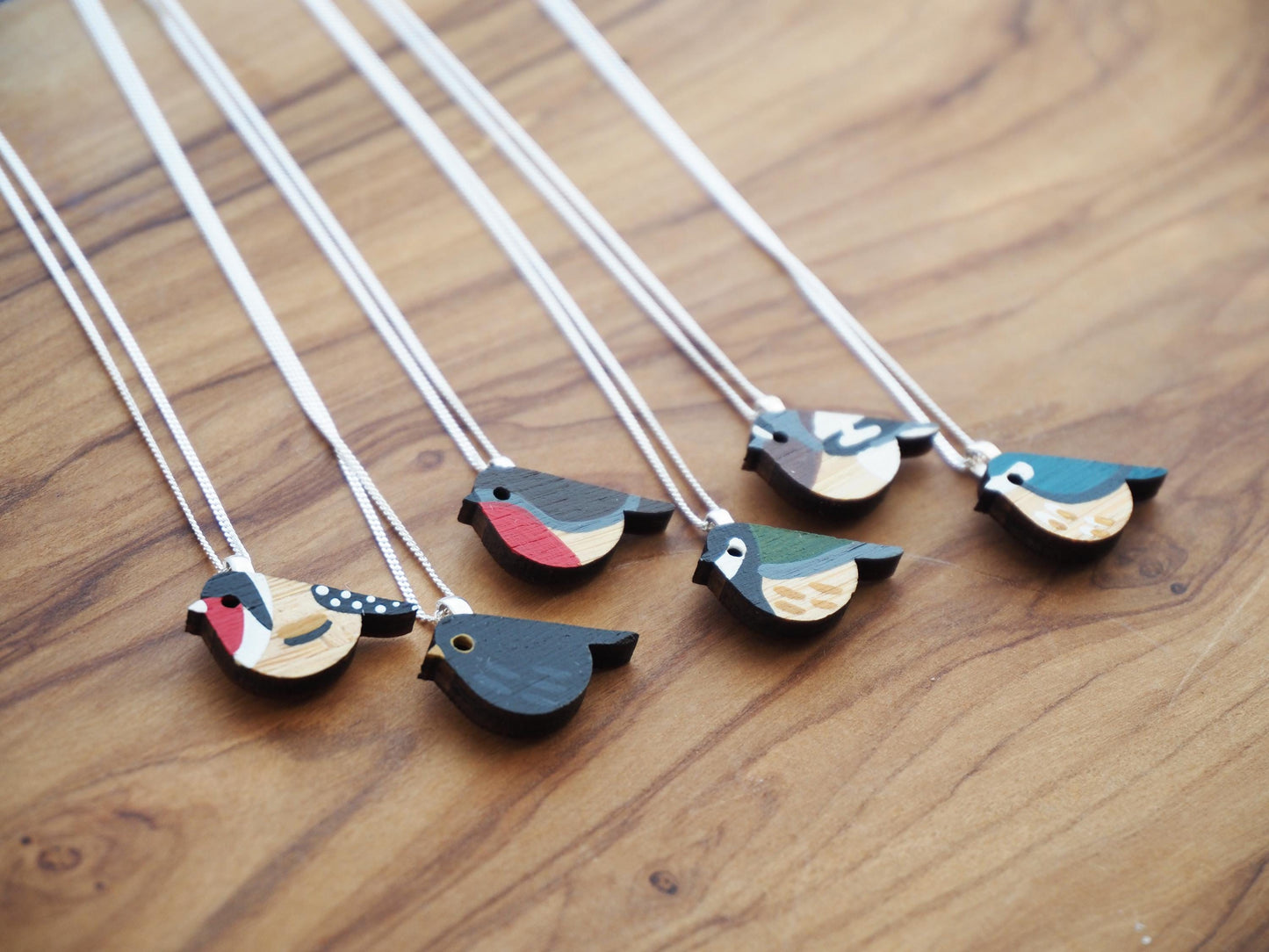 Great Tit Sterling Silver Necklace, Recycled Silver, Bird Necklace