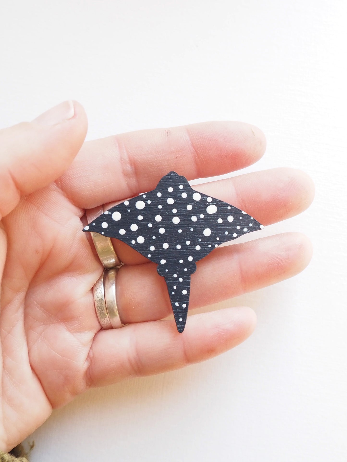 Manta Ray Pin Brooch - Eco Friendly Gift