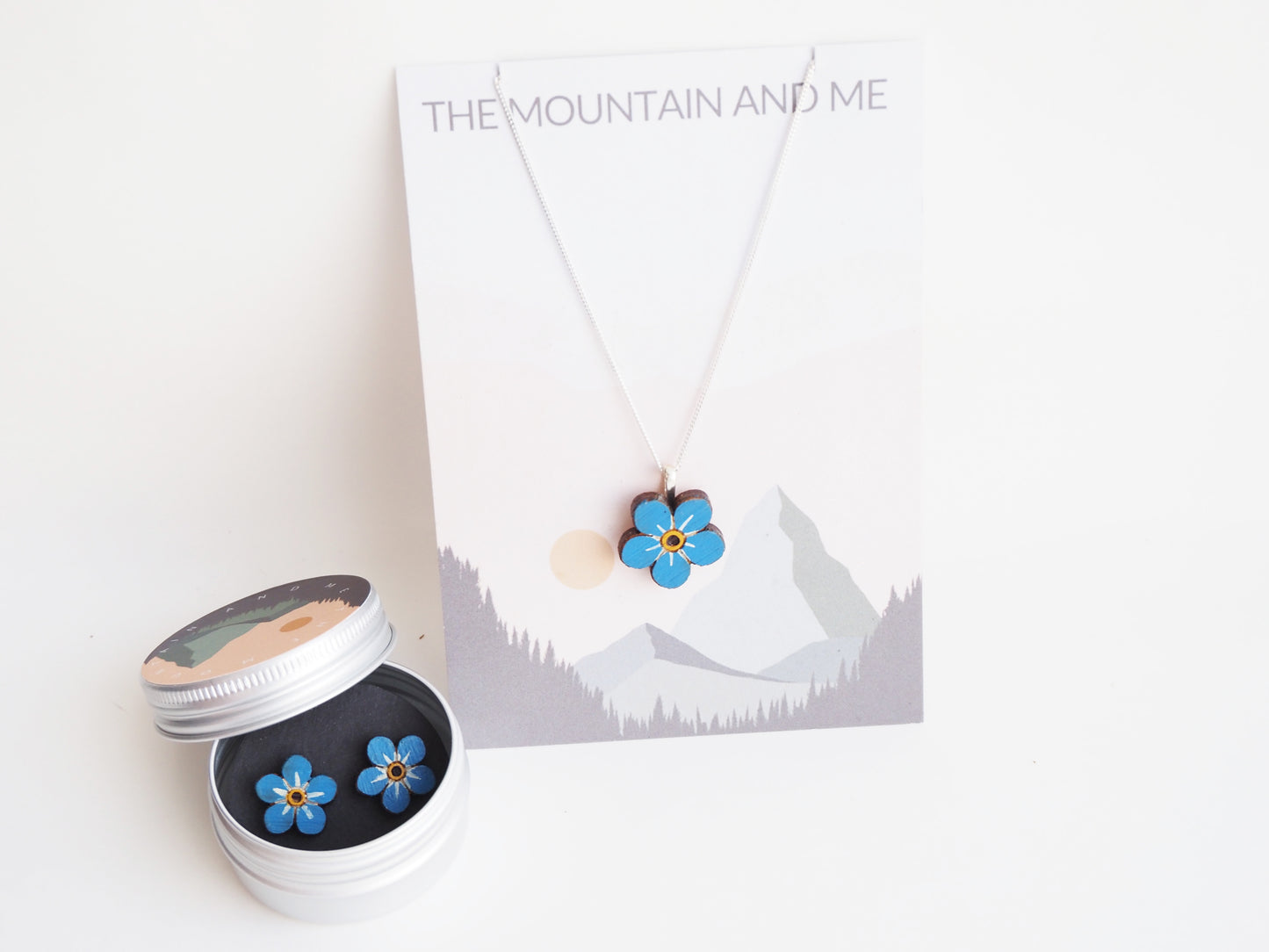 silver forget me not gift