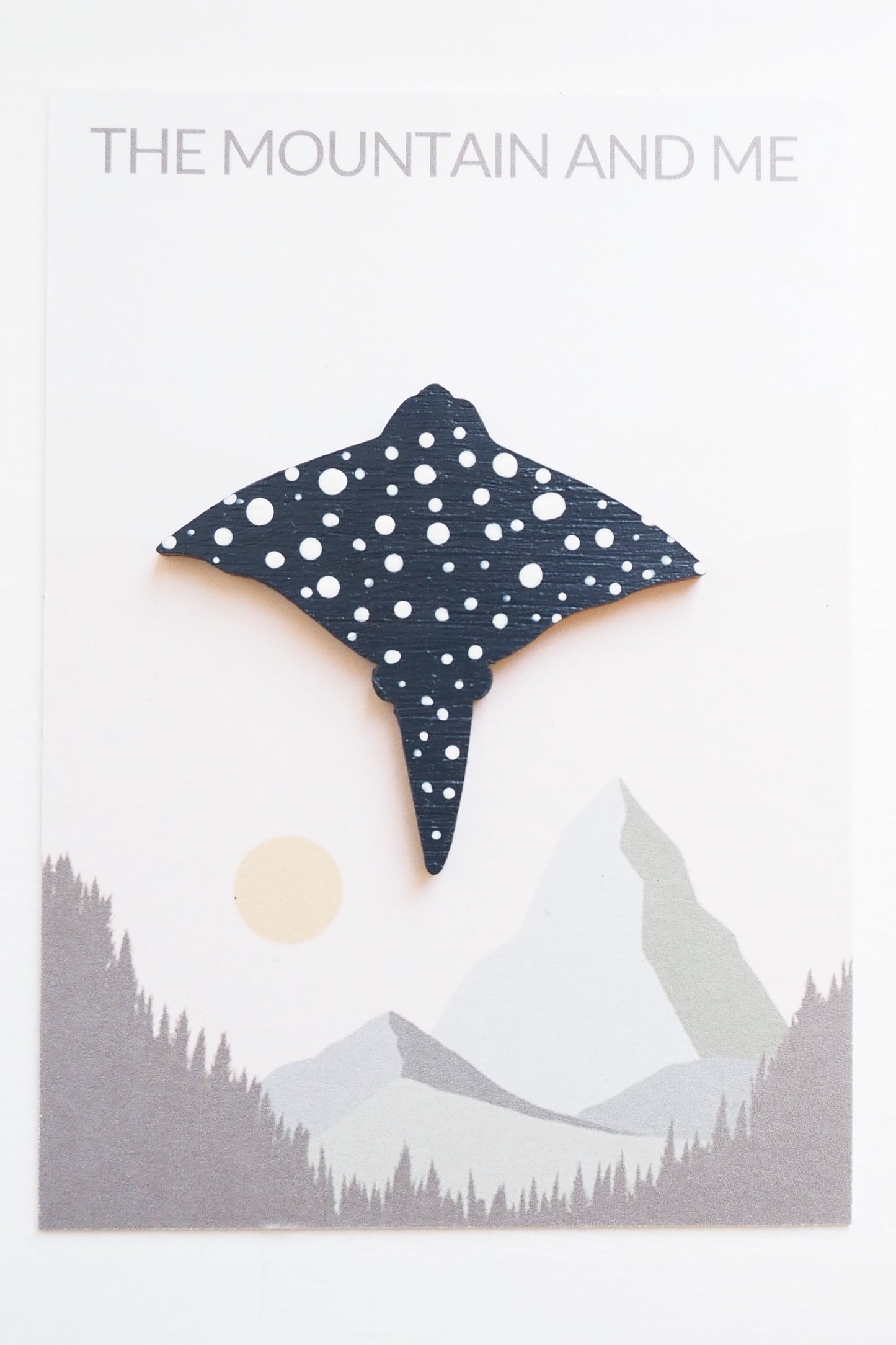 Manta Ray Pin Brooch - Eco Friendly Gift